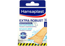 Hansaplast Extra Robust wodoodporny plaster, 16 sztuk