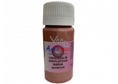 Art e Miss Uniwersalna farba akrylowa perłowa 24 Brązowa 40 g