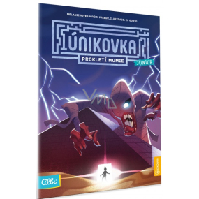 Albi Mozkovna Zagadka - Przeklęta Mumia książka z łamigłówkami, wiek 9+