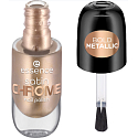 Essence Satin Chrome lak na nehty 01 Robotic Rose 8 ml