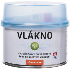 Polykar Włókno dwuskładnikowa masa uszczelniająca do metalu i włókna szklanego, 500 g