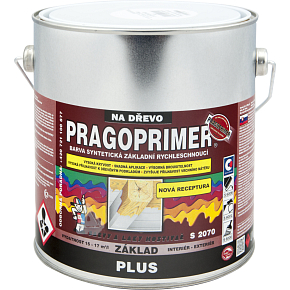 Pragoprimer Plus S 2070 podkładowa farba do drewna, 0100 biała, 2,5 l
