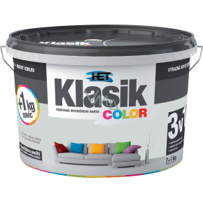 Het Klasik Color farba malarska, 0117 szary patynowy, 7+1 kg