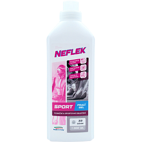 Neflek Sport żel do prania 1 l, 33 prań Neflek Sport żel do prania 1 l, 33 prań