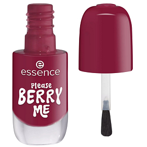 Essence lak na nehty Gel nail Colour 20 please BERRY ME, 8 ml