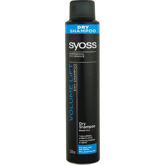 Syoss Volume Lift suchý šampon pro slabé vlasy bez objemu 200 ml