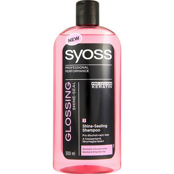 Syoss Glossing Shine-Seal šampon pro normální vlasy bez lesku 500 ml