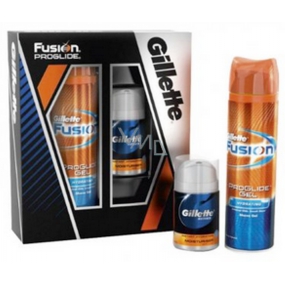 Gillette Pro 3v1 Balzám po holení 50 ml + Fusion ProGlide Hydratační gel na holení 200 ml, pro muže