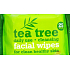 Xpe Tea Tree Peppermint čisticí ubrousky na obličej 2 x 25 kusů