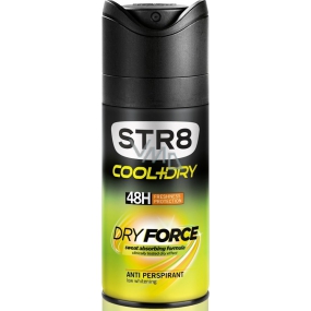 Str8 Cool + Dry Dry Force 48h antiperspirant deodorant sprej pro muže 150 ml