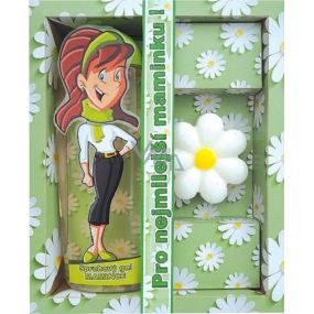 Bohemia Gifts Pro nejlepší maminku sprchový gel 300 ml + ručně vyráběné mýdlo květina 50 g, kosmetická sada