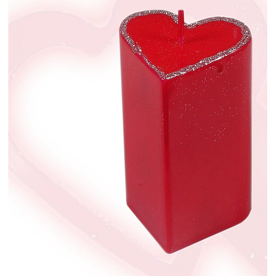 Lima Valentýnská vonná svíčka srdce velké 1 kus