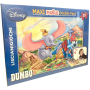 Disney Maxi Puzzle a omalovánky pro děti 2v1 různé motivy 35 dílků, doporučený věk 3+