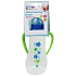 First Steps Stars 0+ kojenecká lahev modrá s 2 úchopy 250 ml
