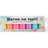 Kreativ Colour Farby do tkanin - jasny, świecący w ciemności zestaw 7 kolorów 20 g + 2 szablony 6,5 x 2 cm