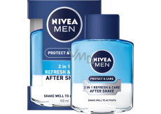 Nivea Men Protect & Care 2w1 nawilżająca woda po goleniu, 100 ml
