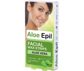 Aloe Epil Facial depilacyjne paski woskowe do twarzy 12 + 2 sztuki