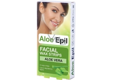 Aloe Epil Facial depilacyjne paski woskowe do twarzy 12 + 2 sztuki