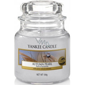 Yankee Candle Autumn Pearl - Podzimní perla vonná svíčka Classic malá sklo 104 g
