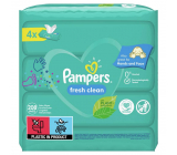 Pampers Fresh Clean nawilżane chusteczki dla dzieci 4 x 52 sztuk