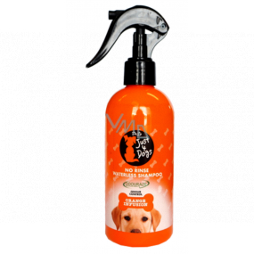 Just 4 Dogs Orange Infusion Bezoplachový šampon ve spreji pro psy 300 ml Just 4 Dogs Orange Infusion Bezoplachový šampon ve spreji pro psy 300 ml