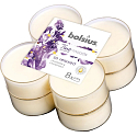 Bolsius True Moods So Relaxed Lavender & Chamomile - Levandule a heřmánek maxi vonné čajové svíčky 8 kusů, doba hoření 8 hodin