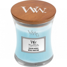 WoodWick Seaside Neroli - Pobřežní neroli vonná svíčka s dřevěným knotem a víčkem sklo malá 85 g WoodWick Seaside Neroli - Pobřežní neroli vonná svíčka s dřevěným knotem a víčkem sklo malá 85 g