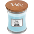 WoodWick Seaside Neroli - Pobřežní neroli vonná svíčka s dřevěným knotem a víčkem sklo malá 85 g