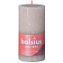Bolsius Rustic svíčka šedá válec 68 x 130 mm