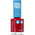 Rimmel London Kind & Free lak do paznokci 156 Poppy Pop Red 8 ml