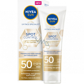 Nivea Sun Spot Control Luminous630 OF50 pleťový krém na opalování 40 ml