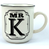 Albi Plecháček ceramiczny z napisem Mr K 320 ml