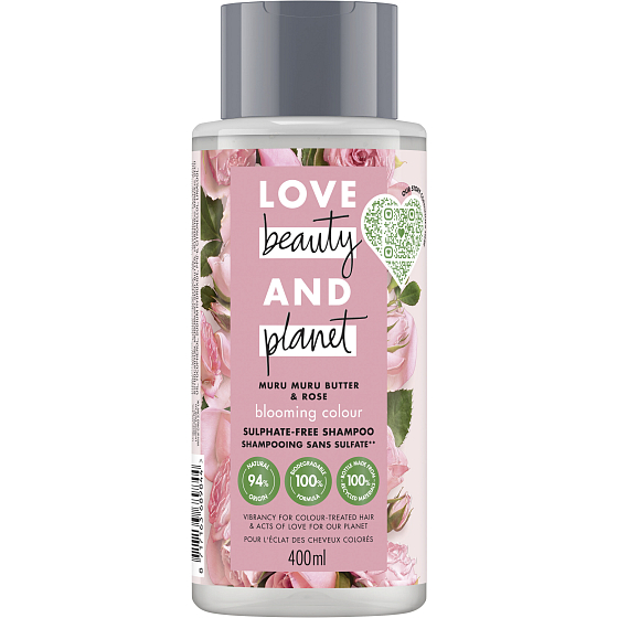 Love Beauty & Planet Masło murumuru i Szampon do włosów farbowanych 400 ml