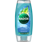 Radox żel pod prysznic Sport trawa cytrynowa i sól morska, 225 ml