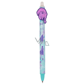 Colorino Gumowalne Pióro Frozen Anna, niebieski wkład 0,5 mm