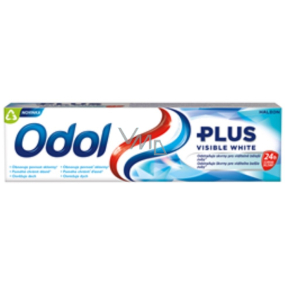 Odol Plus Visible White pasta do zębów z fluorem 75 ml