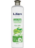 Lilien Olive Milk płynne mydło, uzupełnienie, 1 l