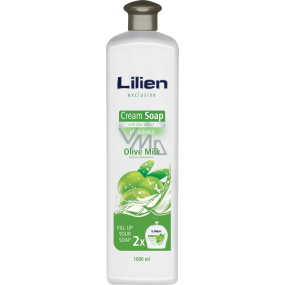 Lilien Olive Milk płynne mydło, uzupełnienie, 1 l