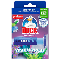 Duck WC blok Fresh Discs Virtual Violet, 36 ml