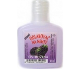 Bione Cosmetics Ostružina odlakovač na nehty 30 ml cestovní balení