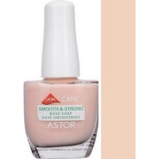 Astor Smooth & Strong Base Coat Lycra Care lak na nehty 003 12 ml
