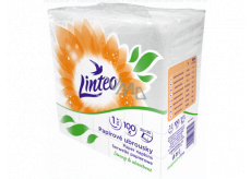 Linteo Satin serwetki papierowe 33 x 33 cm 100 sztuk białe