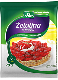 Natura Żelatyna w proszku, kuchennie czysta, 20 g