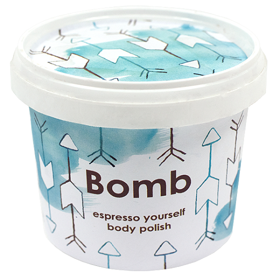 Bomb Cosmetics Mandlový olej Přírodní sprchový tělový peeling 365 ml