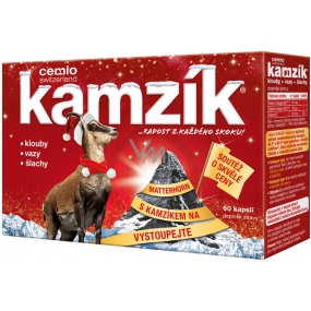 Cemio Kamzík kolagenové kapsle 60 kusů Cemio Kamzík kolagenové kapsle 60 kusů