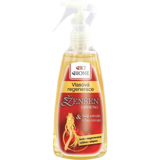 Bione Cosmetics Ženšen vlasová regenerace pro všechny typy vlasů 260 ml