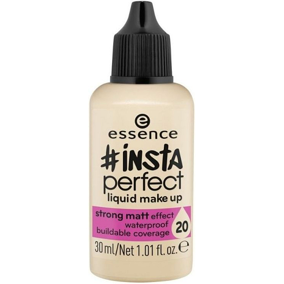 Essence Insta Perfect make-up 20 Very Vanilla 30 ml