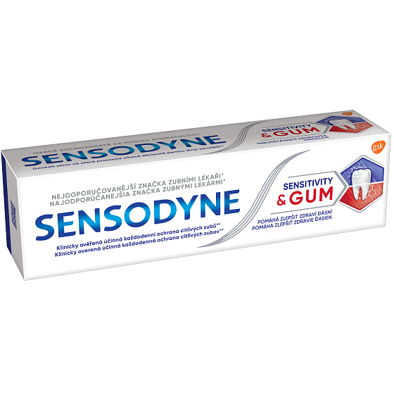 Sensodyne Sensitivity & Gum zubní pasta pro ochranu dásní 75 ml