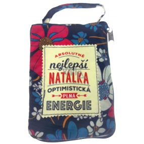 Albi Skládací taška na zip do kabelky se jménem Natálka 42 x 41 x 11 cm