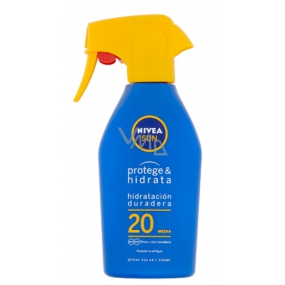 Nivea Sun OF 20 Hydratační voděodolný sprej na opalování 300 ml